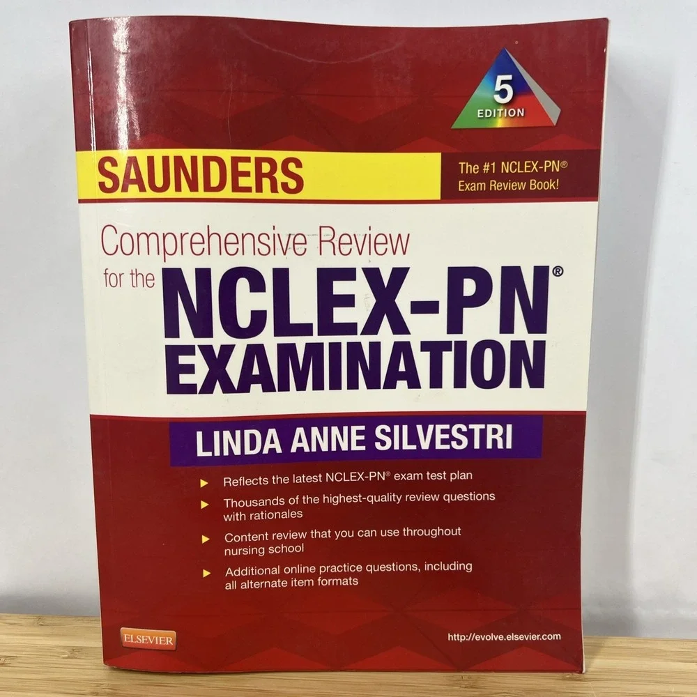 Saunders Comprehensive Review‎ for the NCLEX-PN® Examination, 5th Edition - VG